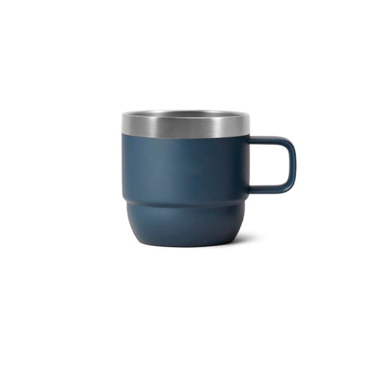Stackable Stainless Steel Mugs Dark Blue